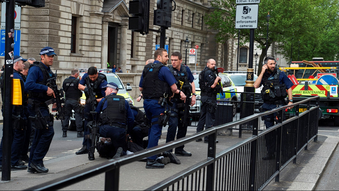 UK police arrest man with 'weapon' near Parliament | newscentermaine.com