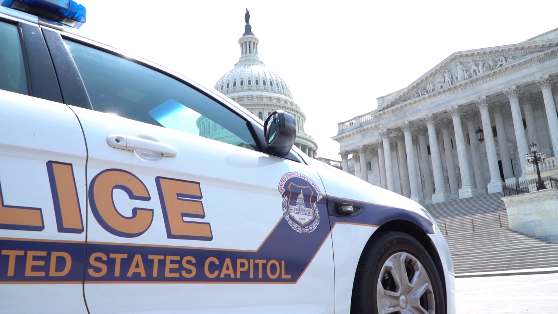 U.S. Capitol Police said they arrested a man with a torch lighter and a flare gun who attempted to enter the Capitol Visitor Center on Tuesday.