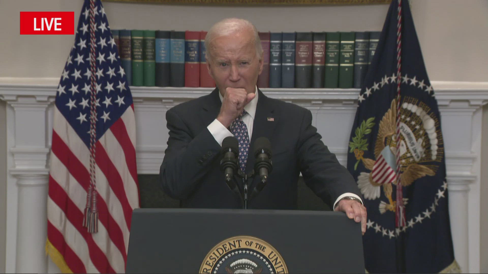 President Joe Biden talks about the recovery efforts underway after Helene devastated the Southeast.