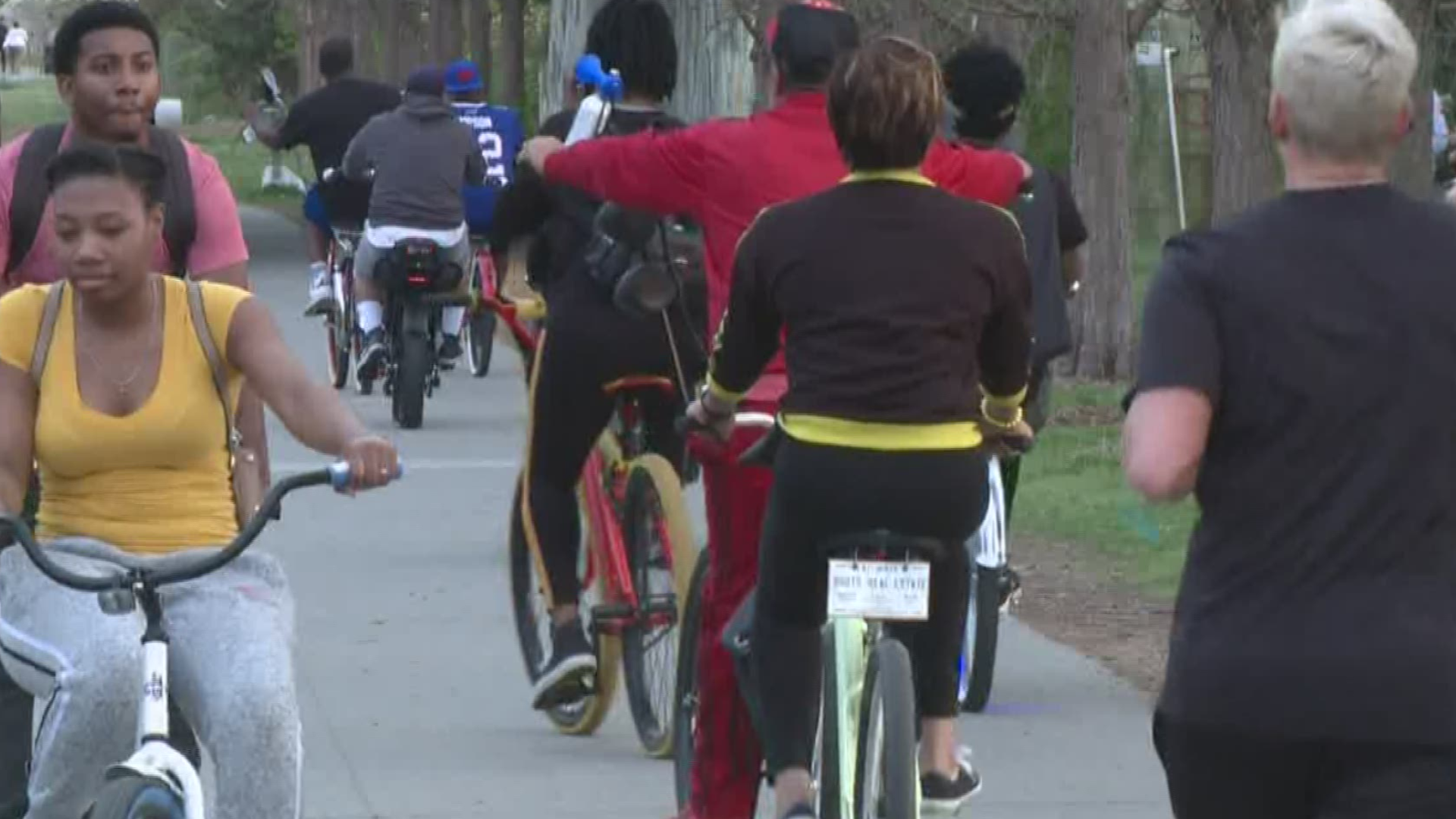 The Atlanta Beltline seemed to be a magnet for visitors during warm spring weather last weekend.